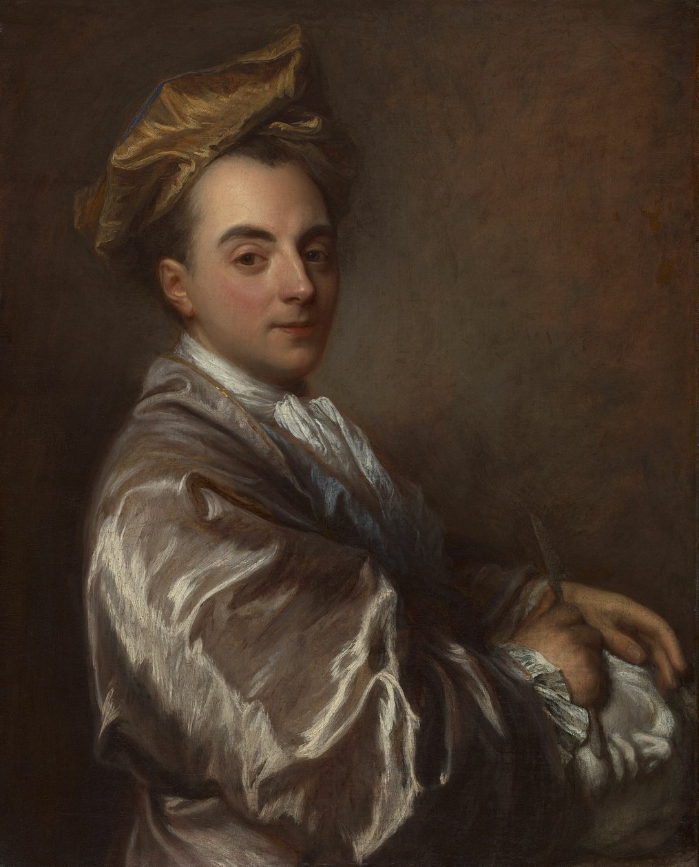 Portret rzeźbiarza autorstwa Jean Baptiste Santerre