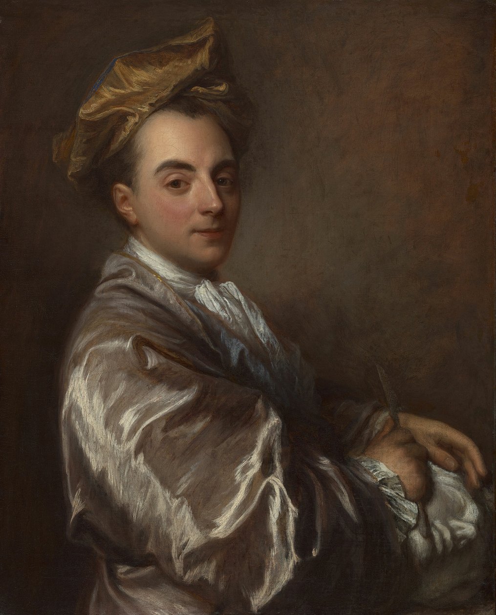 Portret rzeźbiarza, 170010. autorstwa Jean Baptiste Santerre