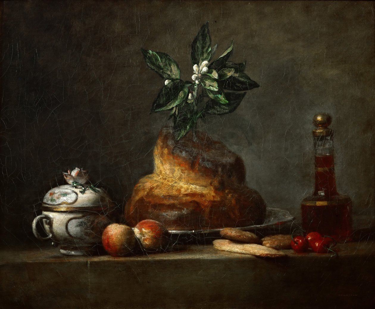 Brioche autorstwa Jean Baptiste Simeon Chardin