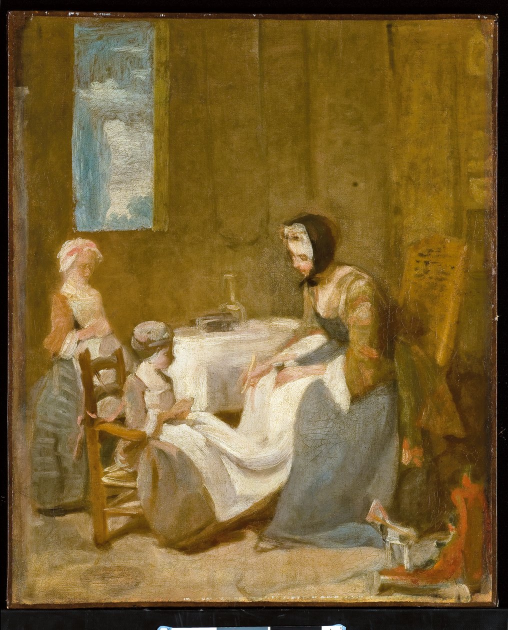 Łaska, szkic autorstwa Jean Baptiste Simeon Chardin