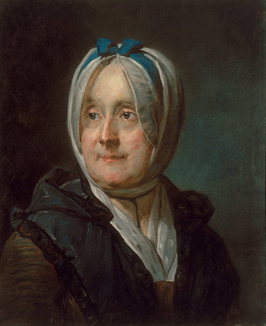 Portret Madame Chardin autorstwa Jean Baptiste Simeon Chardin