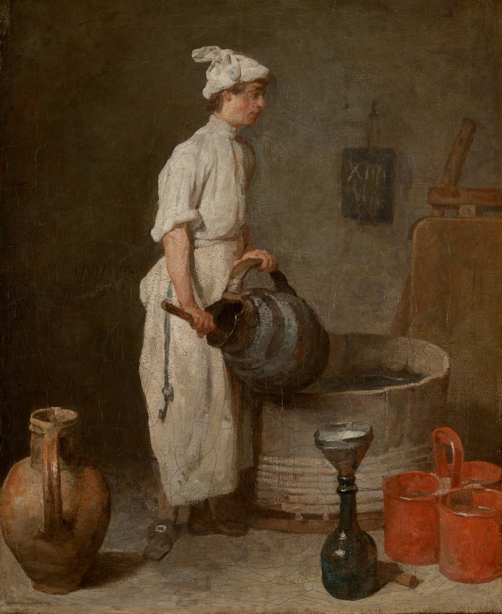 Chłopiec z piwnicy, 1738 autorstwa Jean Baptiste Simeon Chardin