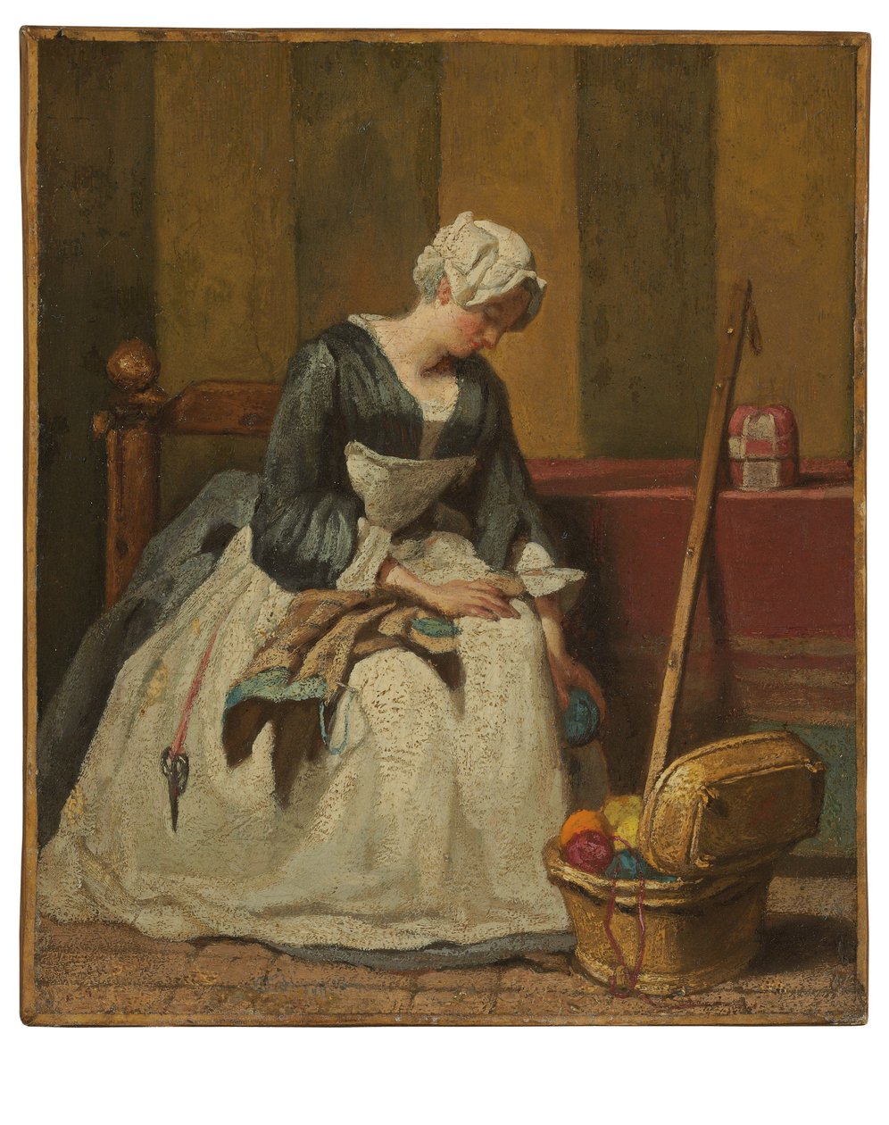 Hafciarka autorstwa Jean Baptiste Simeon Chardin