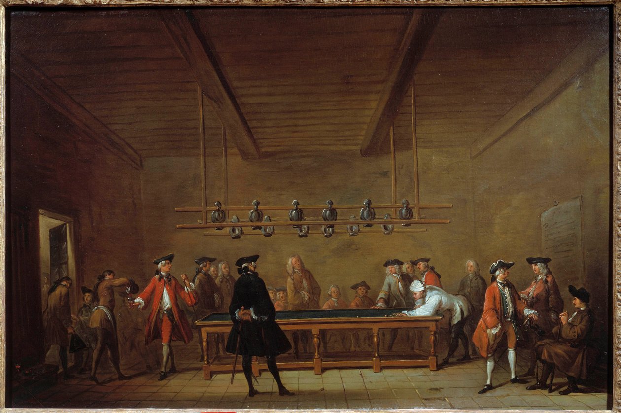 Obraz na basenie autorstwa Jeana Baptiste Simeona Chardina (1699-1779) 1725 nd. 0,55x0,83 m Paryż, Musee Carnavalet autorstwa Jean Baptiste Simeon Chardin