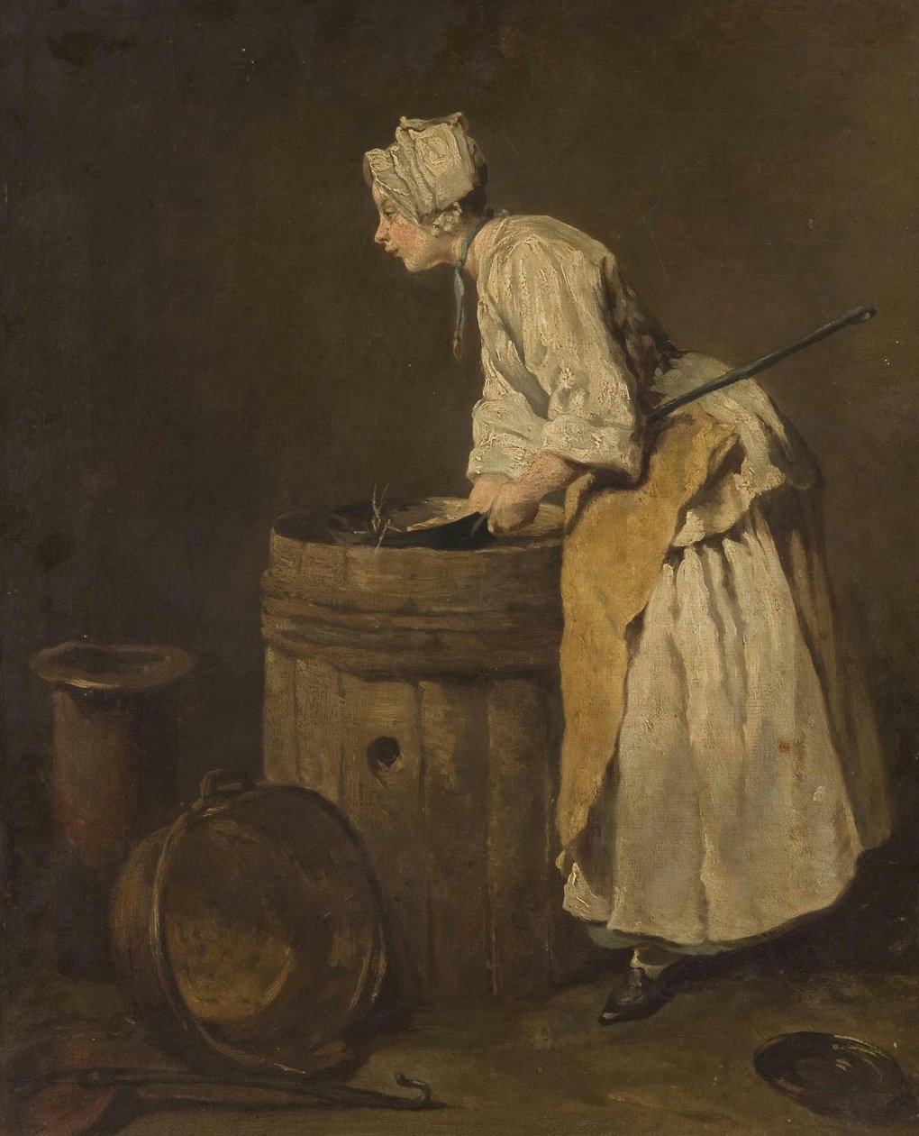 Pokojówka autorstwa Jean Baptiste Simeon Chardin
