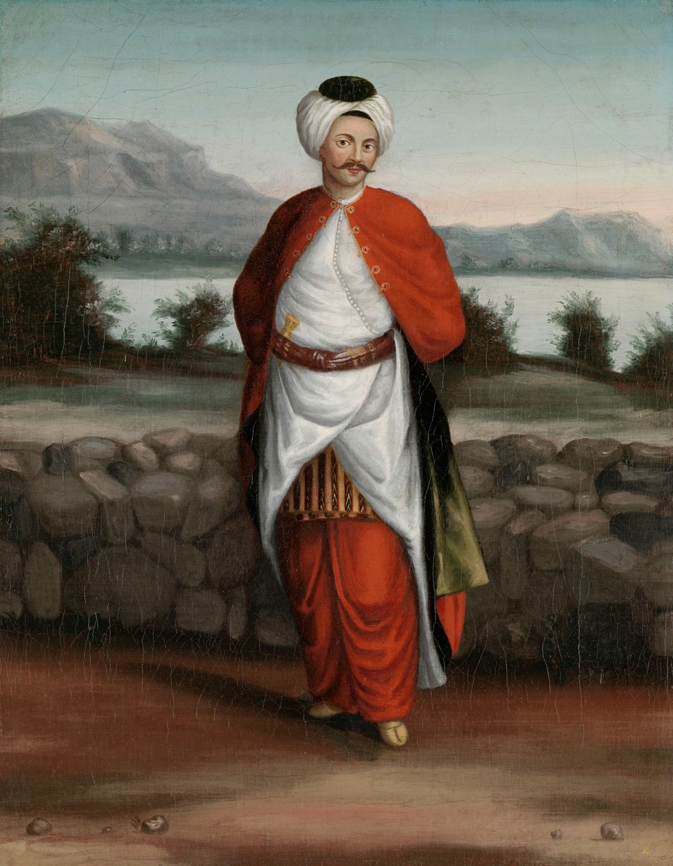 Choadar, Sługa Ambasadora autorstwa Jean Baptiste Vanmour (workshop of)