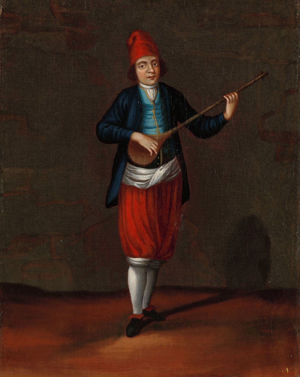 Człowiek z wyspy Sérifos autorstwa Jean Baptiste Vanmour (workshop of)