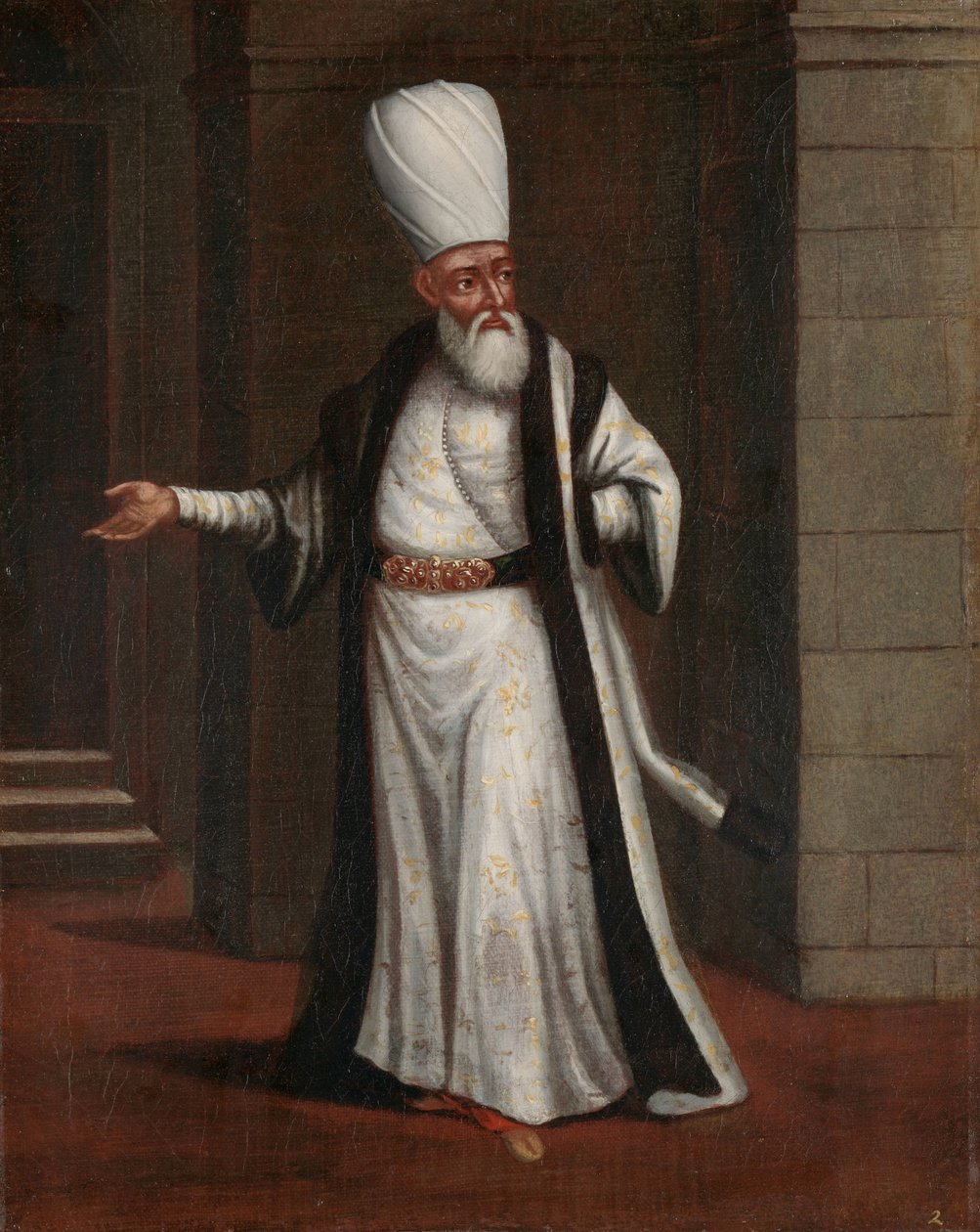 Janczar Aga, Naczelny Wódz Janczarów autorstwa Jean Baptiste Vanmour (workshop of)