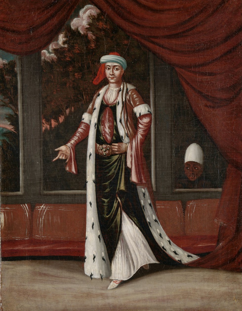Matka Sułtana autorstwa Jean Baptiste Vanmour (workshop of)