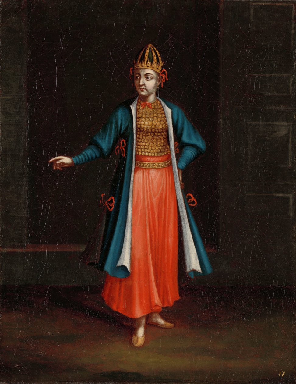 Kobieta z bułgarskiego wybrzeża autorstwa Jean Baptiste Vanmour (workshop of)
