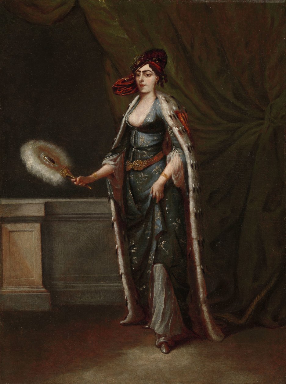 Turecka kobieta Turczynka autorstwa Jean Baptiste Vanmour