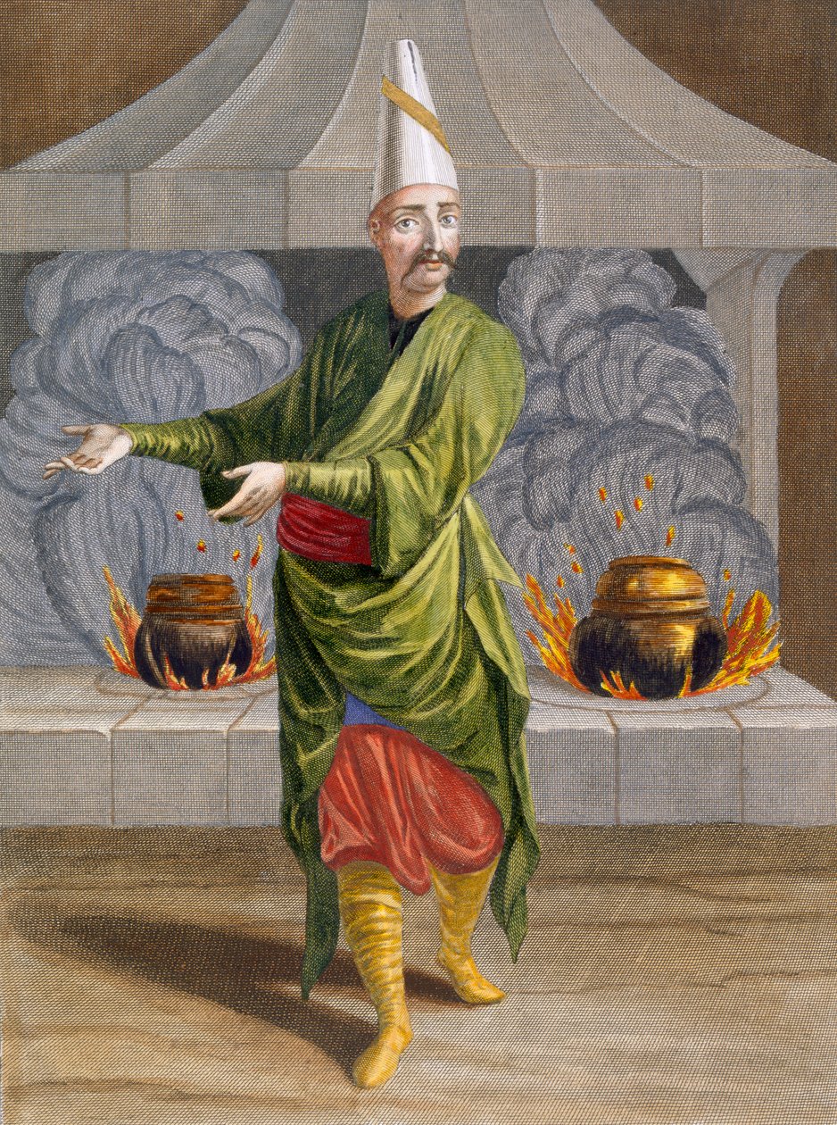 Beulouk-Bachi, szef kuchni sułtana, ok. 1708 r. autorstwa Jean Baptiste Vanmour