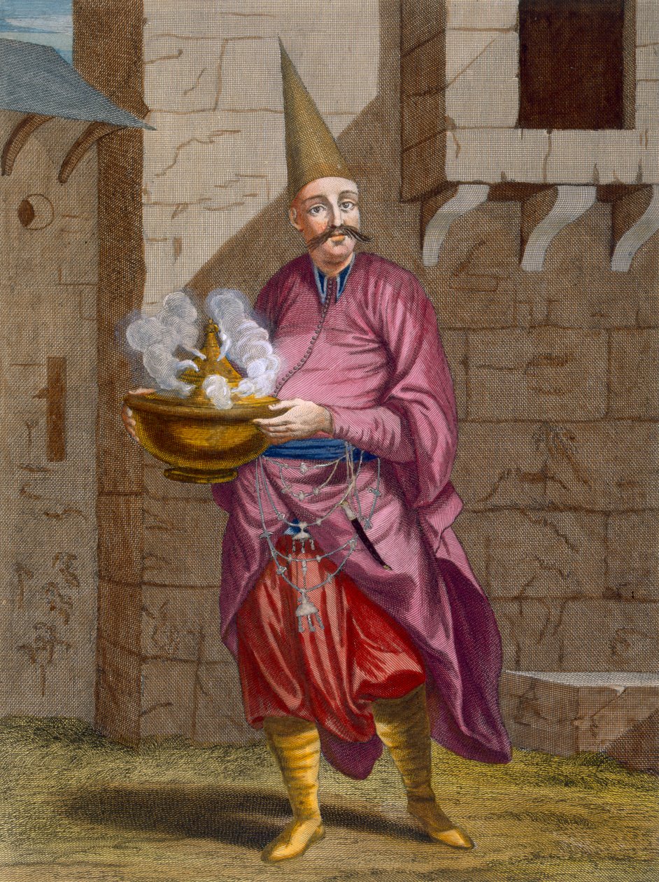 Halvadgi, Cukiernik Sułtana, ok. 1708 r. autorstwa Jean Baptiste Vanmour