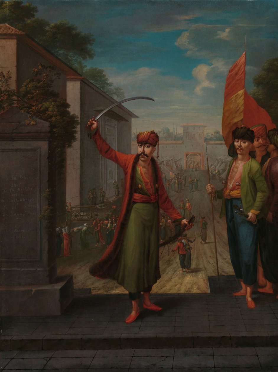 Halil do szefa autorstwa Jean Baptiste Vanmour