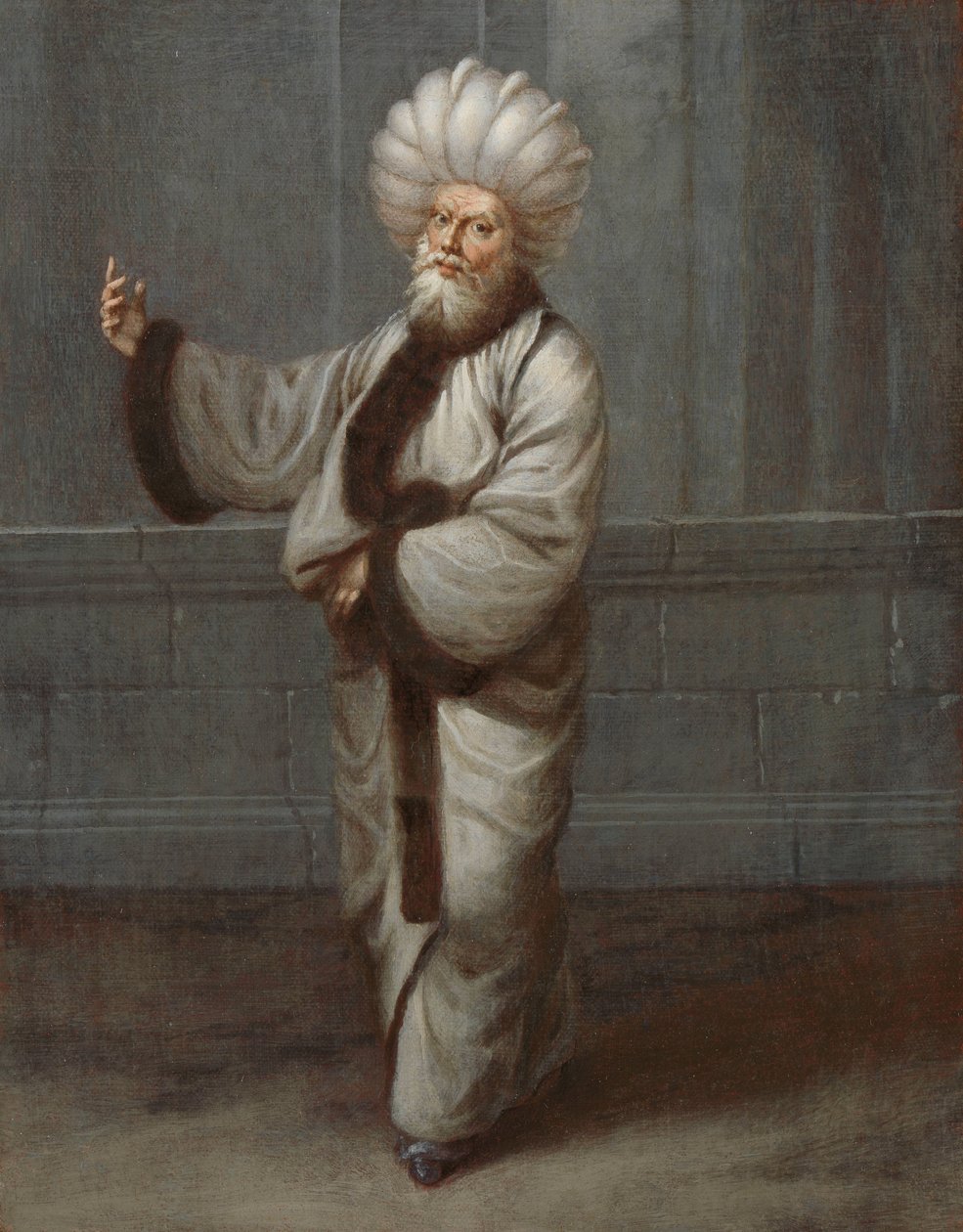 Kazaker, sędzia De Kazasker, rechter autorstwa Jean Baptiste Vanmour