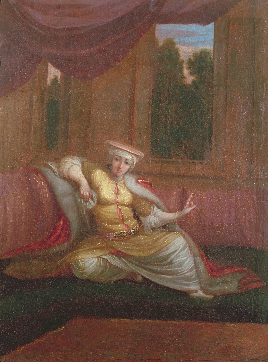 Mistrzyni sułtanów autorstwa Jean Baptiste Vanmour