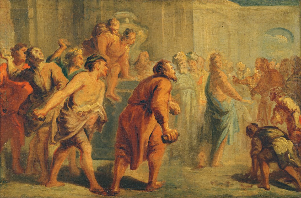 Cudzołożna żona autorstwa Jean Baptiste Wampe