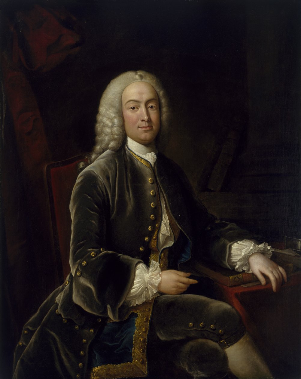 William Murray, 1. hrabia Mansfield autorstwa Jean Baptiste van Loo