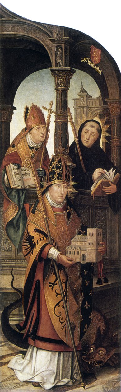 Zwiastowanie, 1516-1517 autorstwa Jean the Elder Bellegambe