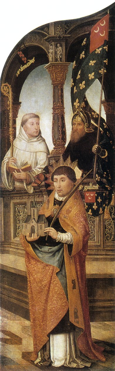 Zwiastowanie, 1516-1517 autorstwa Jean the Elder Bellegambe