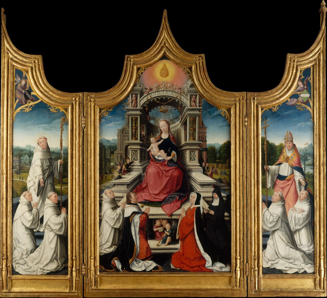 Ołtarz Le Cellier, 1509. autorstwa Jean Bellegambe