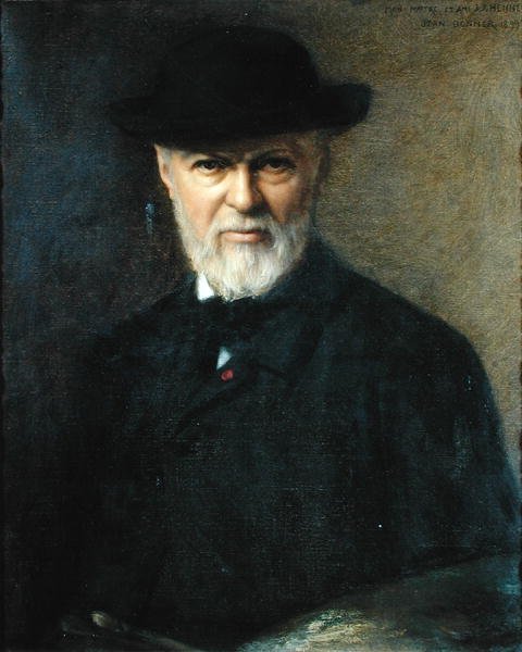 Portret Jean-Jacques Henner (1829-1905) 1899 autorstwa Jean Benner