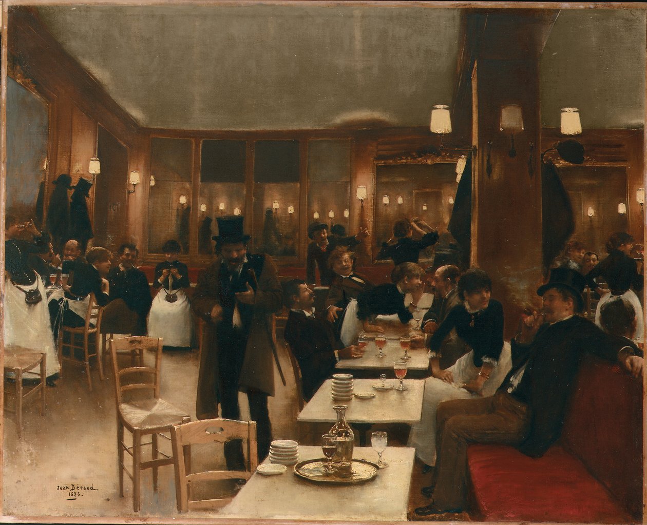 Browar, 1883 autorstwa Jean Beraud