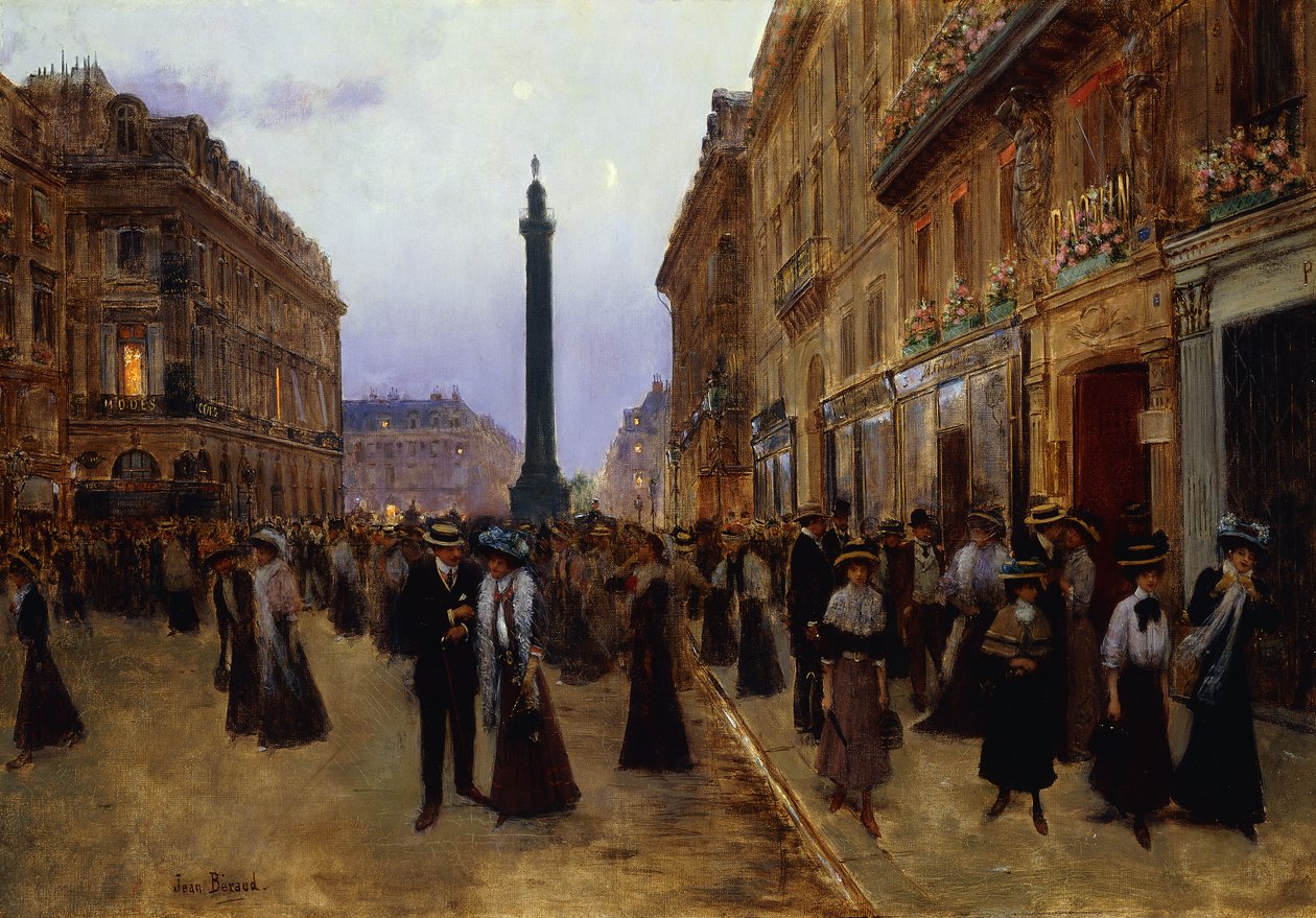Ulica Pokoju, autorstwa Jean Beraud