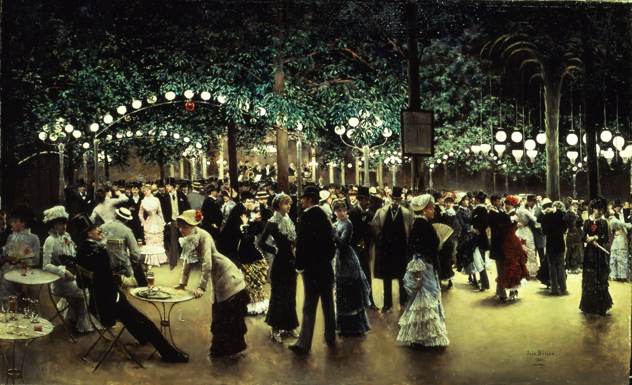 Bal publiczny, 1880 autorstwa Jean Beraud