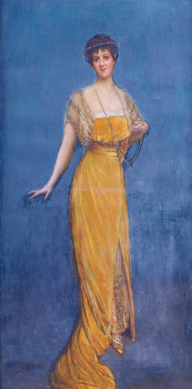 Portret Madame Blanche Vesnitch z domu Ulman, 1913. autorstwa Jean Beraud