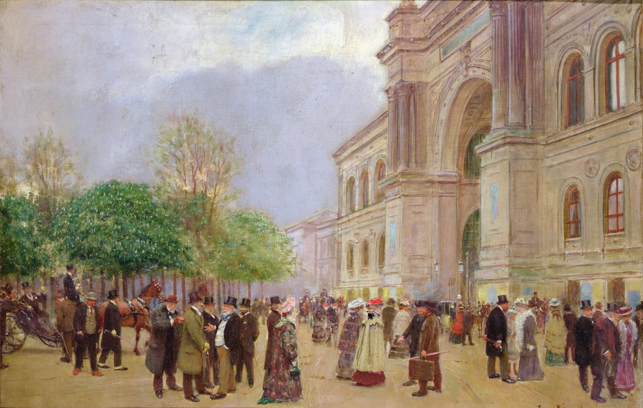 Wyjście z Salonu w Palais de L