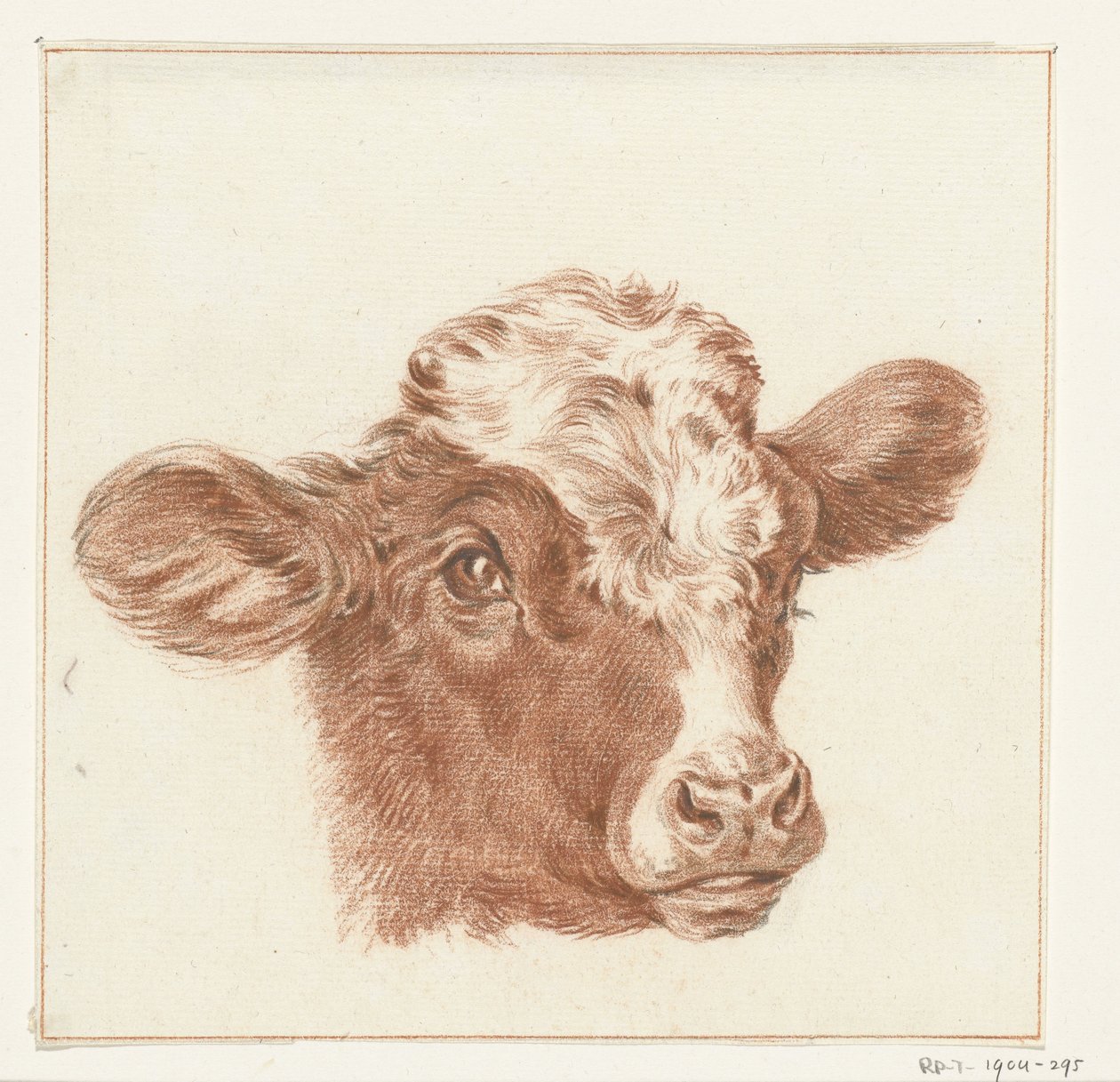 Głowa krowy autorstwa Jean Bernard