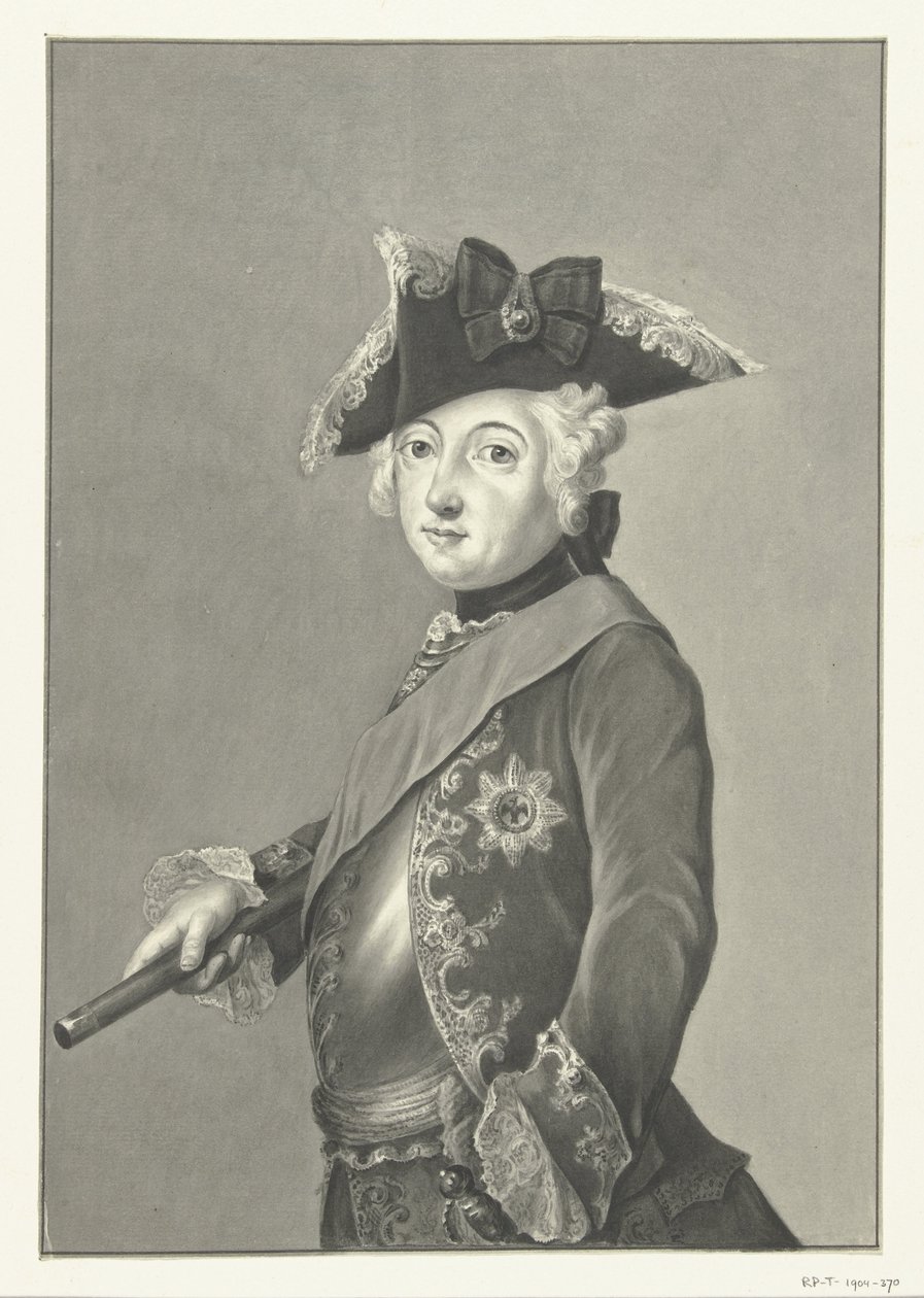 Portret Fryderyka Wilhelma III autorstwa Jean Bernard