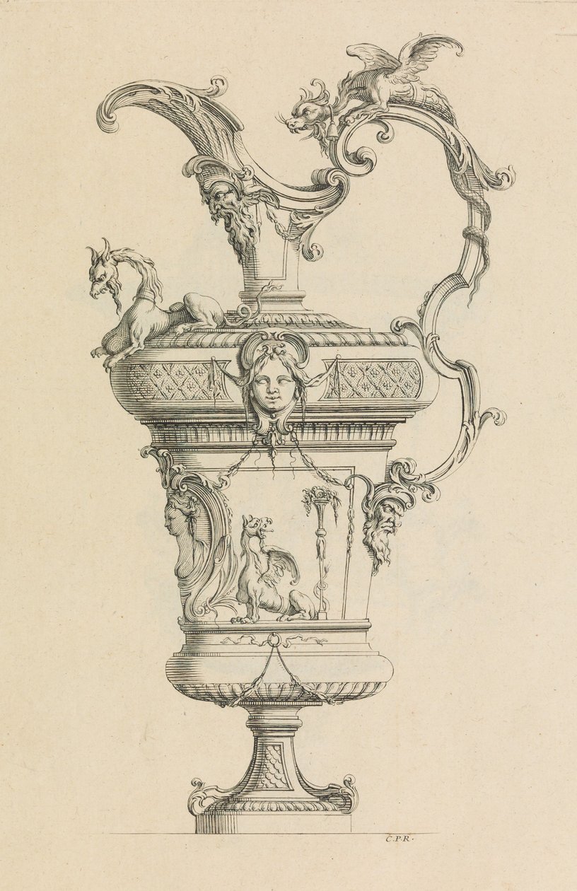 Nowa Księga Waz, 1716 lub później, 1716 lub później. autorstwa Jean Bernard Toro