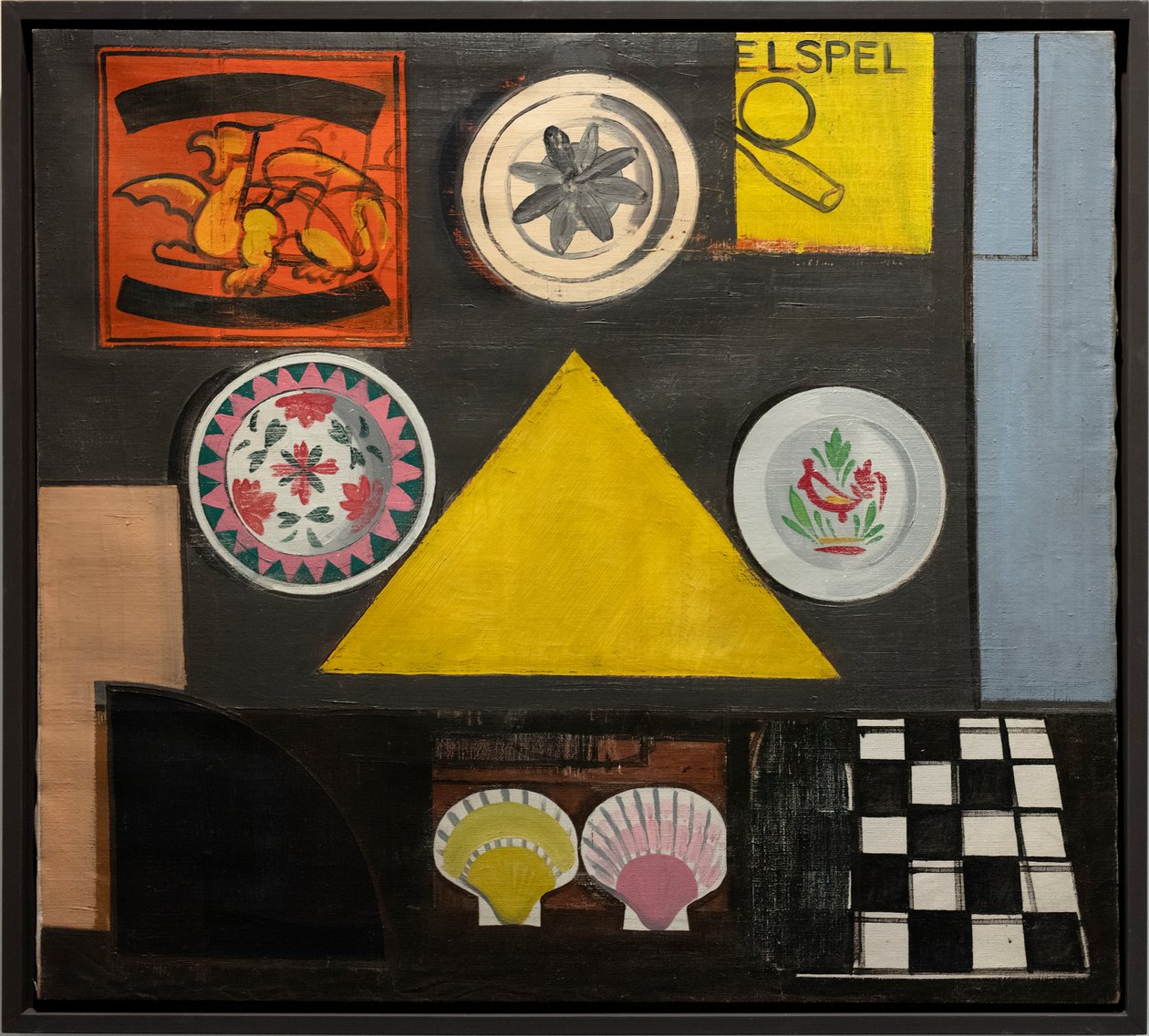 Nature morte au griffon (Martwa natura z gryfem) autorstwa Jean Brusselmans