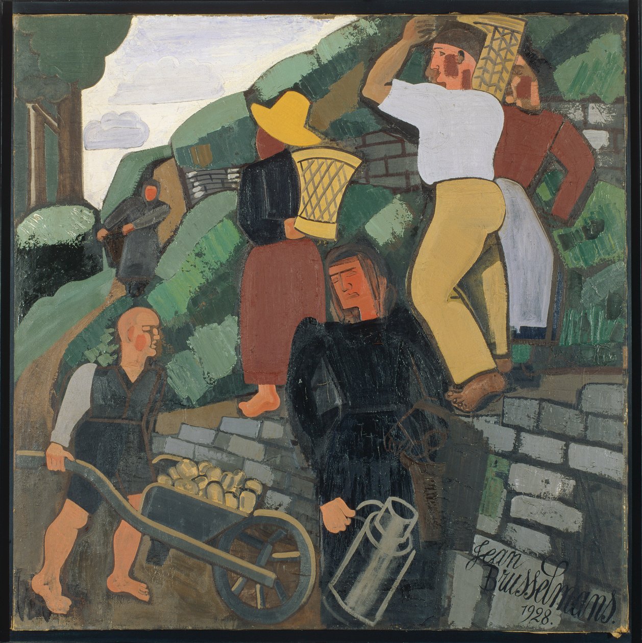 Chłopi autorstwa Jean Brusselmans