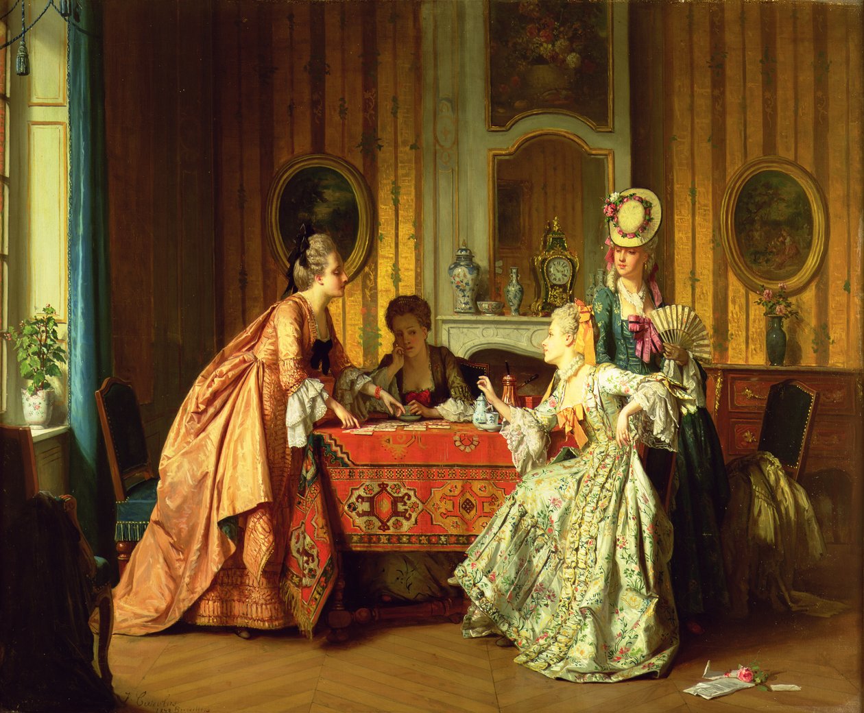 Uczciwa ręka, 1873 autorstwa Jean Carolus