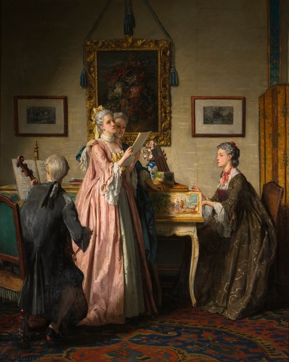 Harmonia, 1879 autorstwa Jean Carolus