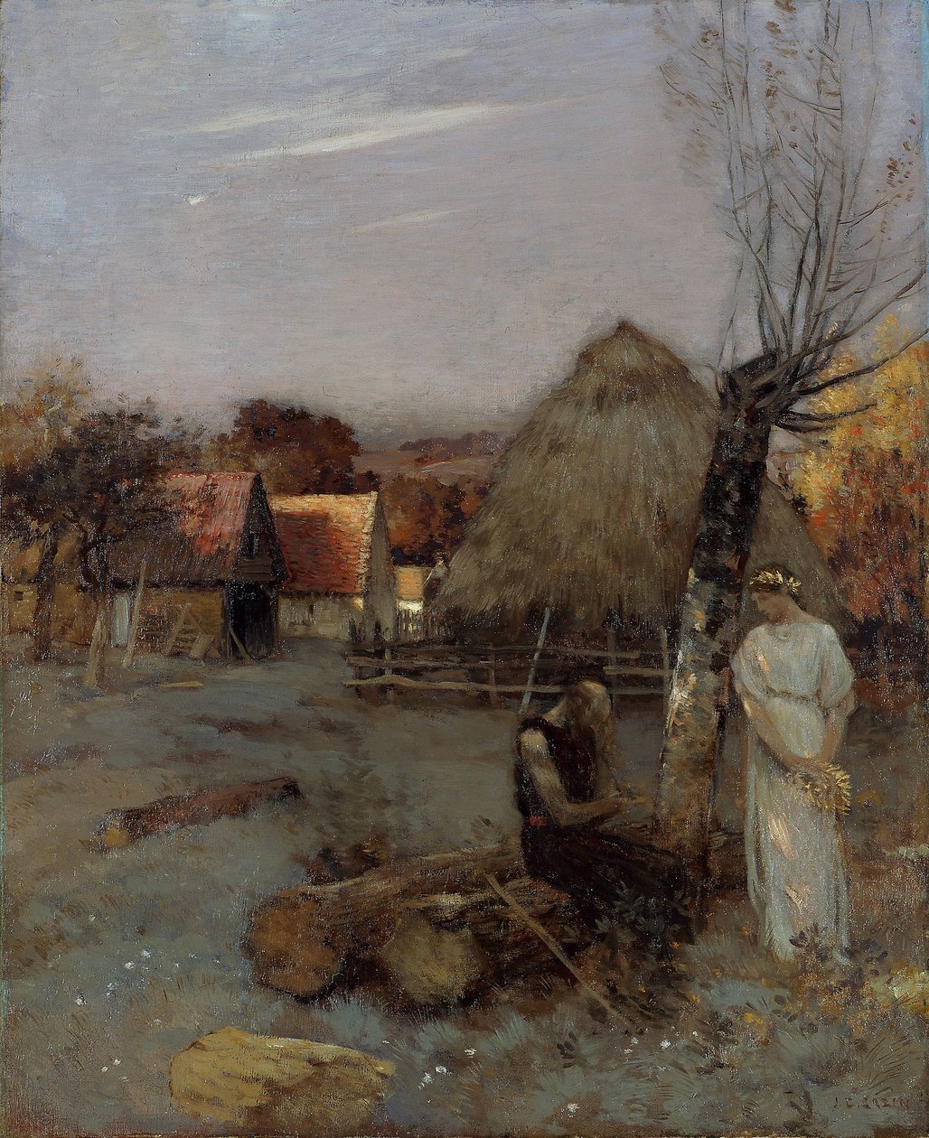 Teokryt, 1880?90 autorstwa Jean Charles Cazin
