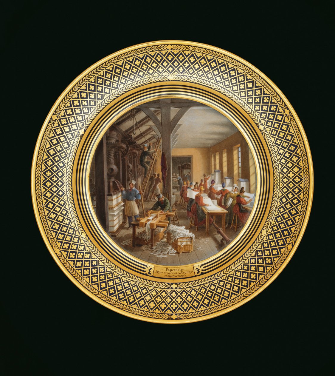 Papeteria, ok. 1820-35 (porcelana) autorstwa Jean Charles Develly