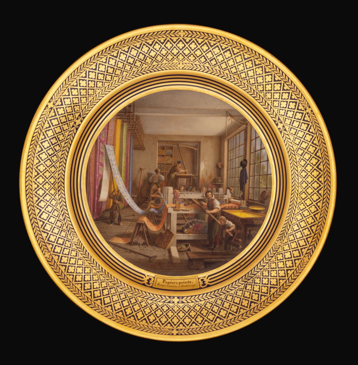 Malowidła ścienne, ok. 1820-35 autorstwa Jean Charles Develly