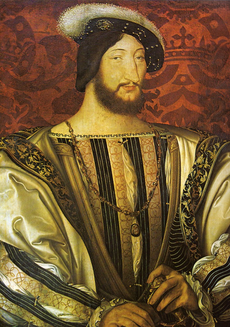 Franciszek I, król Francji autorstwa Jean Clouet