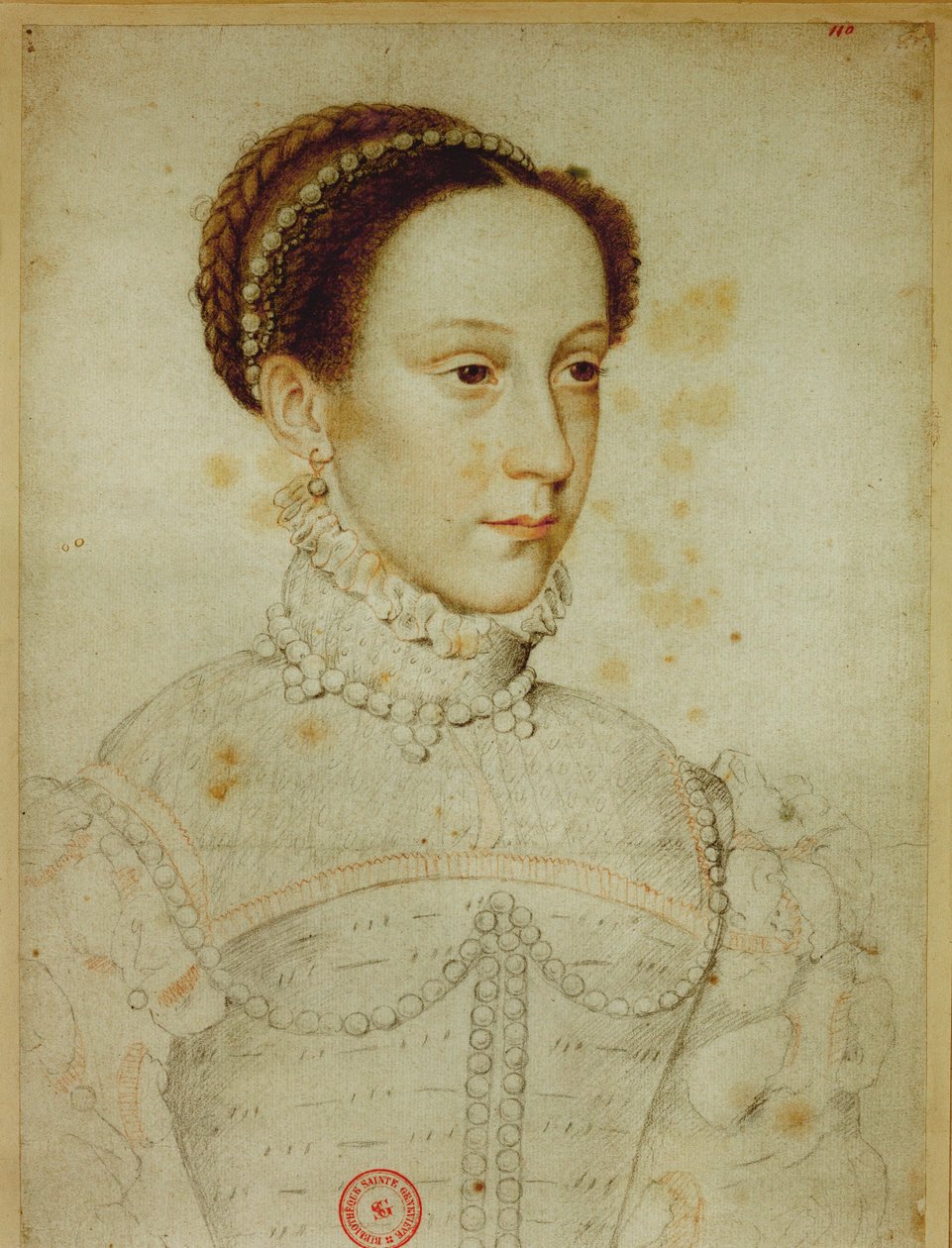Maria Stuart, królowa Szkotów autorstwa Jean Clouet