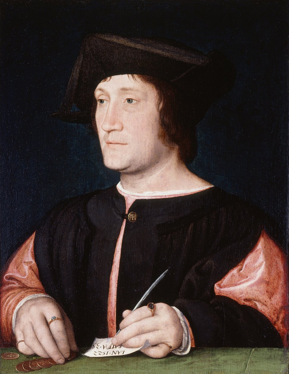 Portret bankiera autorstwa Jean Clouet