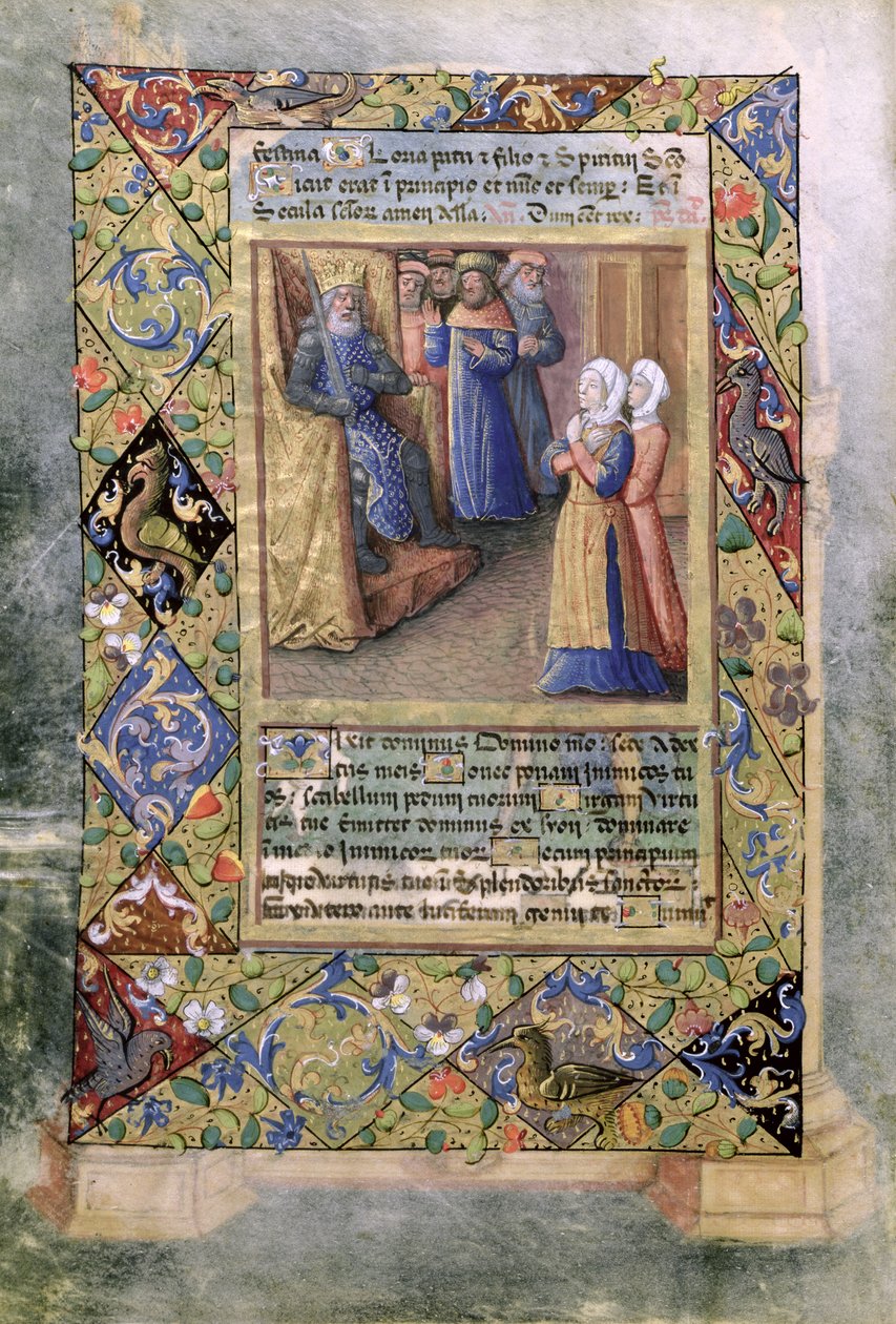 Pani Lat. Q.v.I.126 f.36v Mądrość Salomona, z 