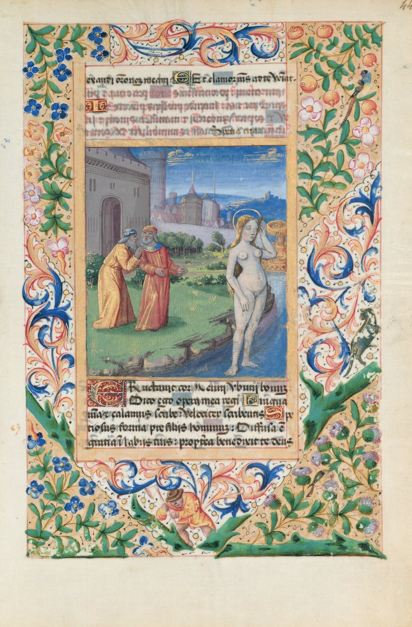 Pani Lat. Q.v.I.126 f.44 Susannah i starsi, z 