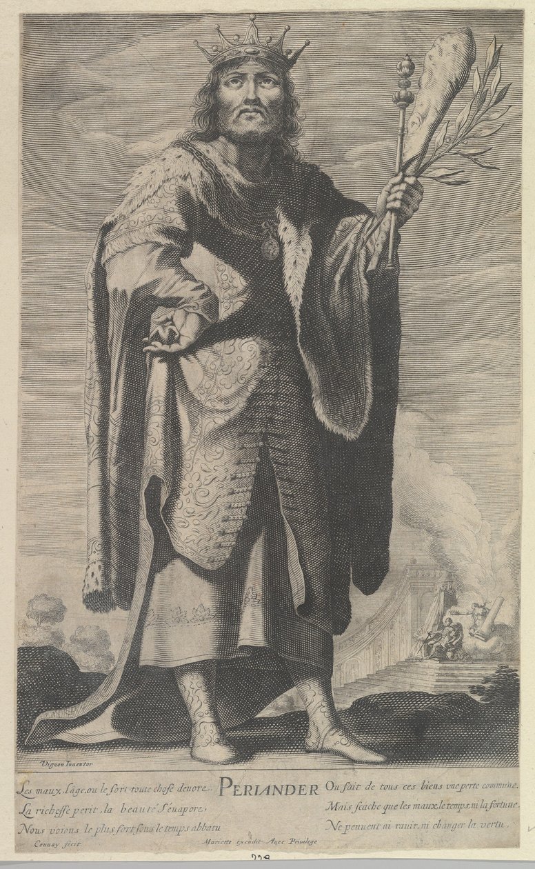 Periander, ca. 1639-40 autorstwa Jean Couvay