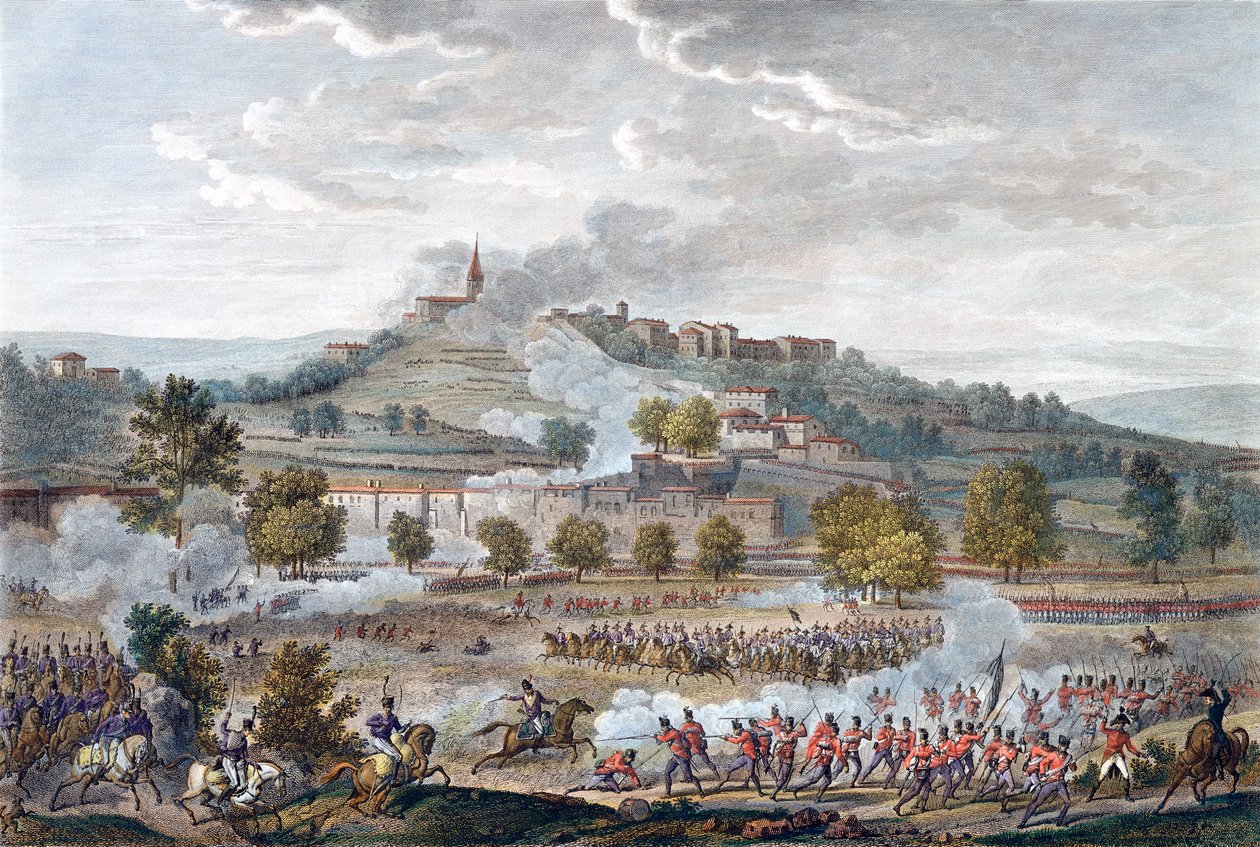 Bitwa pod Montebello i Casteggio, Włochy, 20 preria, rok 8, 9 czerwca 1800 r autorstwa Jean Duplessis Bertaux
