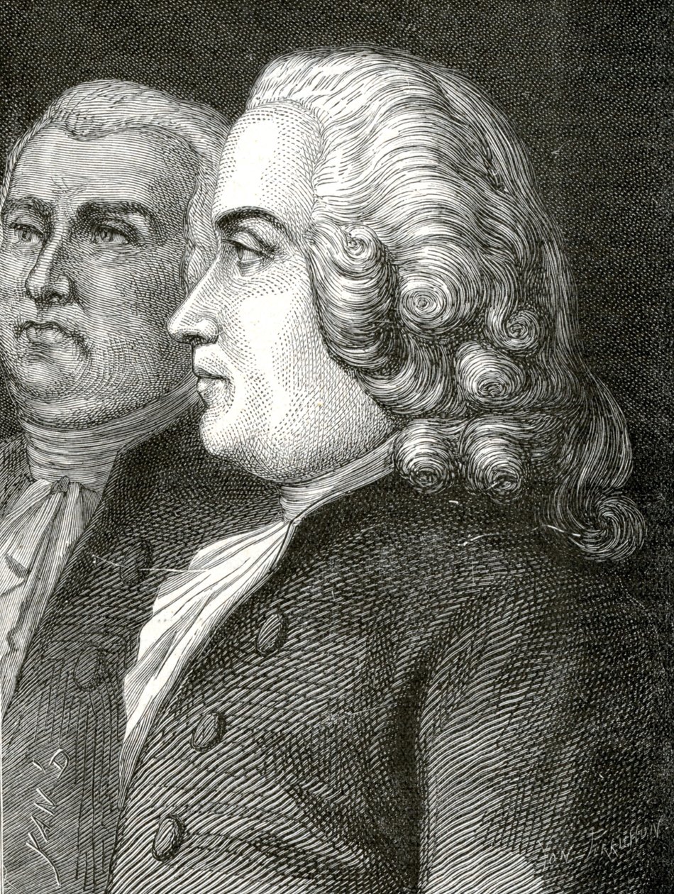Tronchet Malesherbes, Rewolucja francuska autorstwa Jean Edouard (1824 99) Dargent