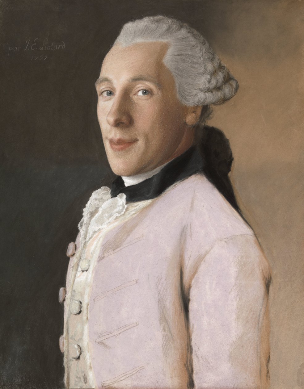 Joachim Rendorp autorstwa Jean Etienne Liotard (signed by artist)